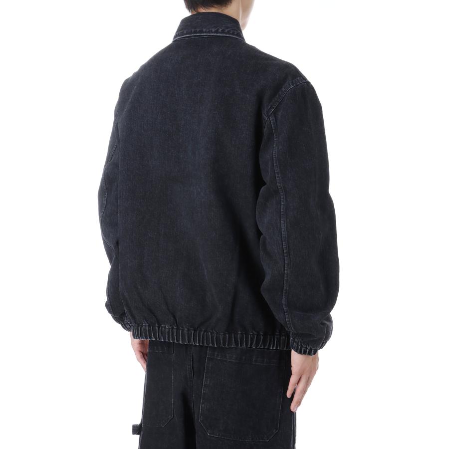 DENIM HARRINGTON JACKET - BLACK (J003) CEIVE(シーヴ) |  | 04
