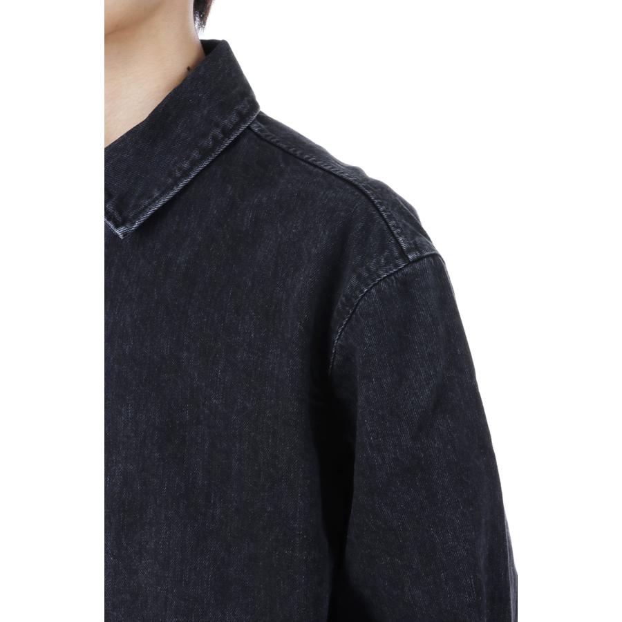 DENIM HARRINGTON JACKET - BLACK (J003) CEIVE(シーヴ) |  | 05