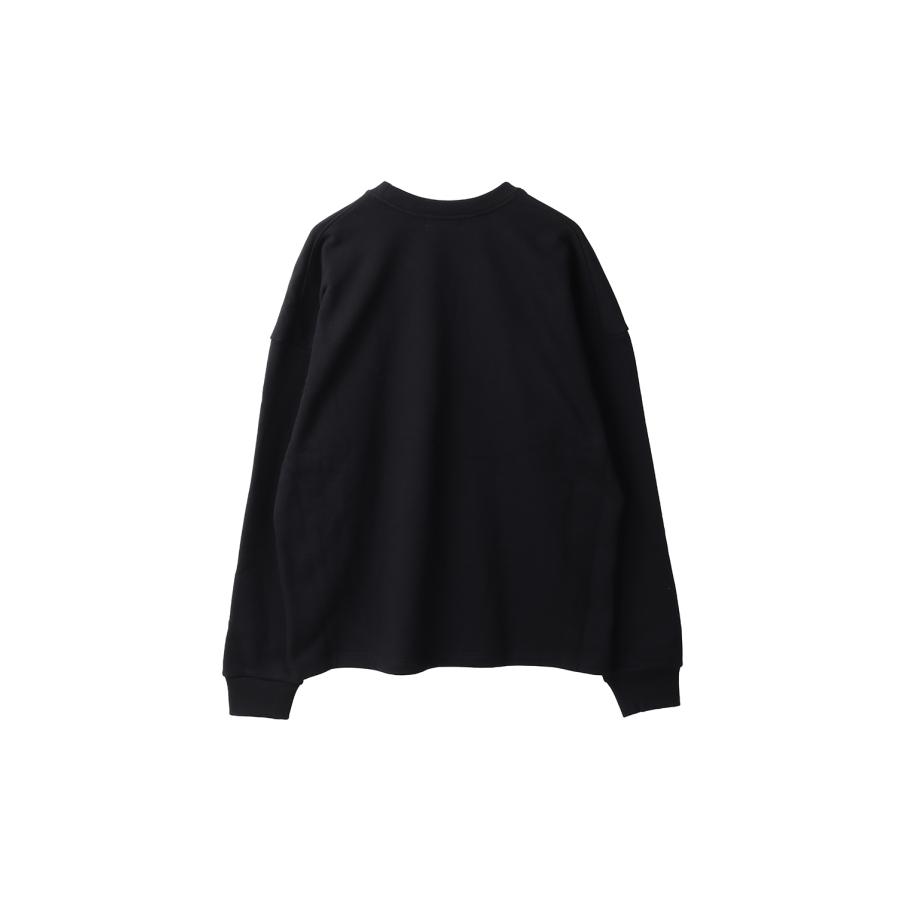 CREW NECK SWEATSHIRT - BLACK (T002) CEIVE(シーヴ) |  | 01