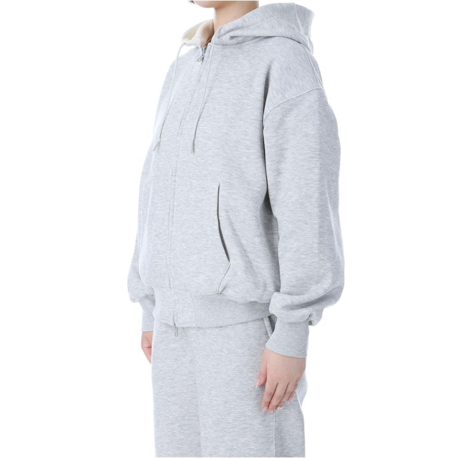 【P5倍】W's TECH SWEAT DOUBLE FACE PARKA - HEATHER GRAY (BE-54025WL) DAIWA PIER39 -Women-(ダイワ ピア 39) |  | 03