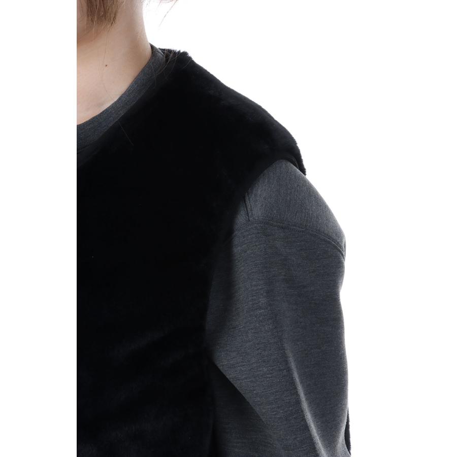 【P5倍】W's TECH REVERSIBLE BRITISH HUNTER FUR VEST - BLACK (BJ-44025WL) DAIWA PIER39 -Women-(ダイワ ピア 39) |  | 03