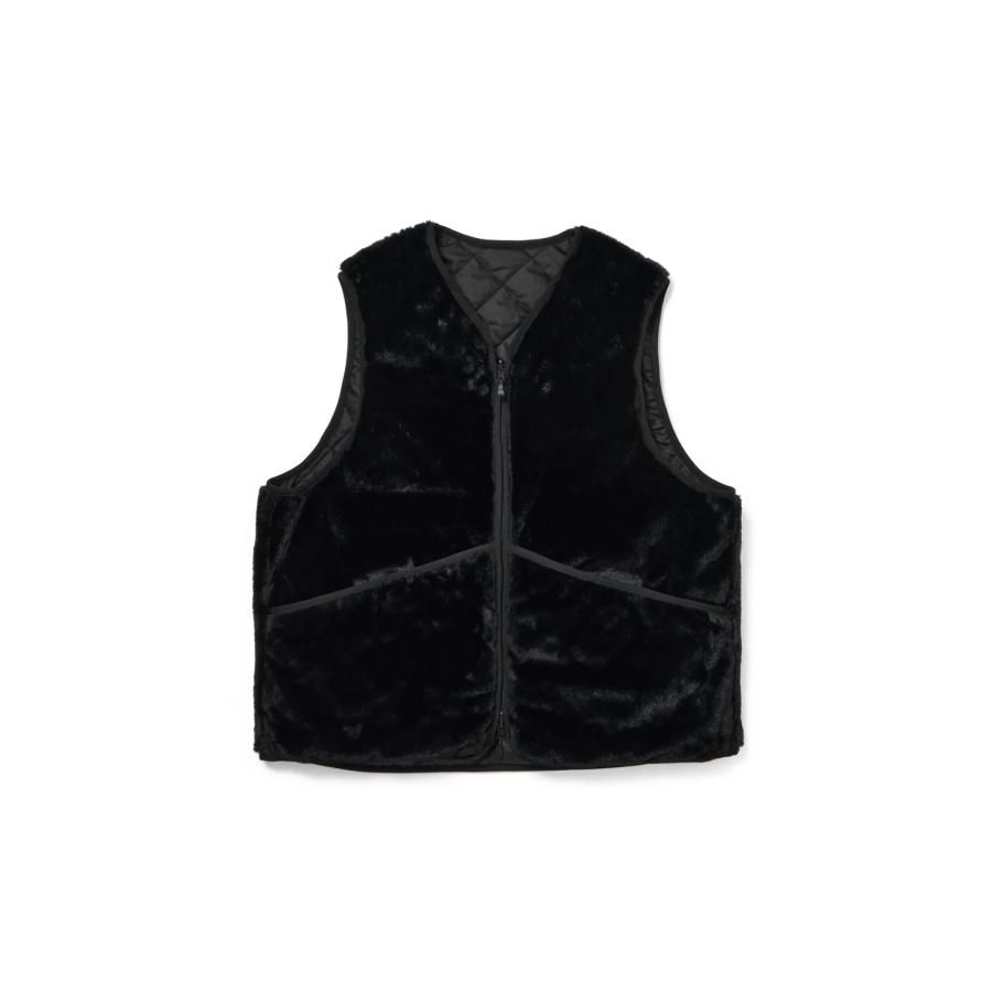 【P5倍】W's TECH REVERSIBLE BRITISH HUNTER FUR VEST - BLACK (BJ-44025WL) DAIWA PIER39 -Women-(ダイワ ピア 39) |  | 07