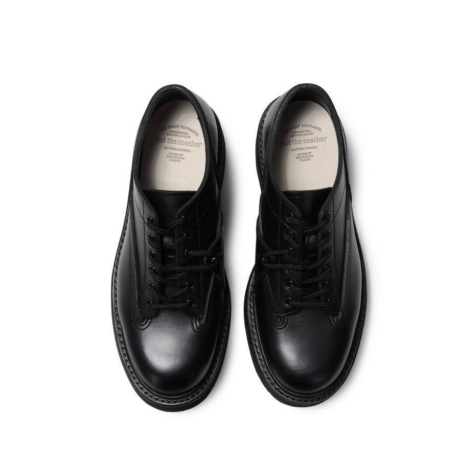 LINEMAN SHOES - BLACK / STEER (FTC2534006) foot the coacher(フットザコーチャー) | foot the coacher | 09