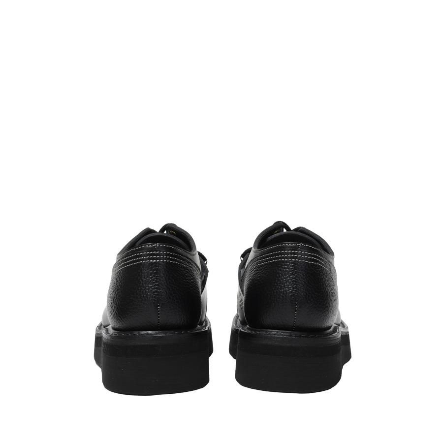 LINEMAN SHOES - BLACK/WHITESTITCH / STEER (FTC2534006) foot the coacher(フットザコーチャー) | foot the coacher | 08