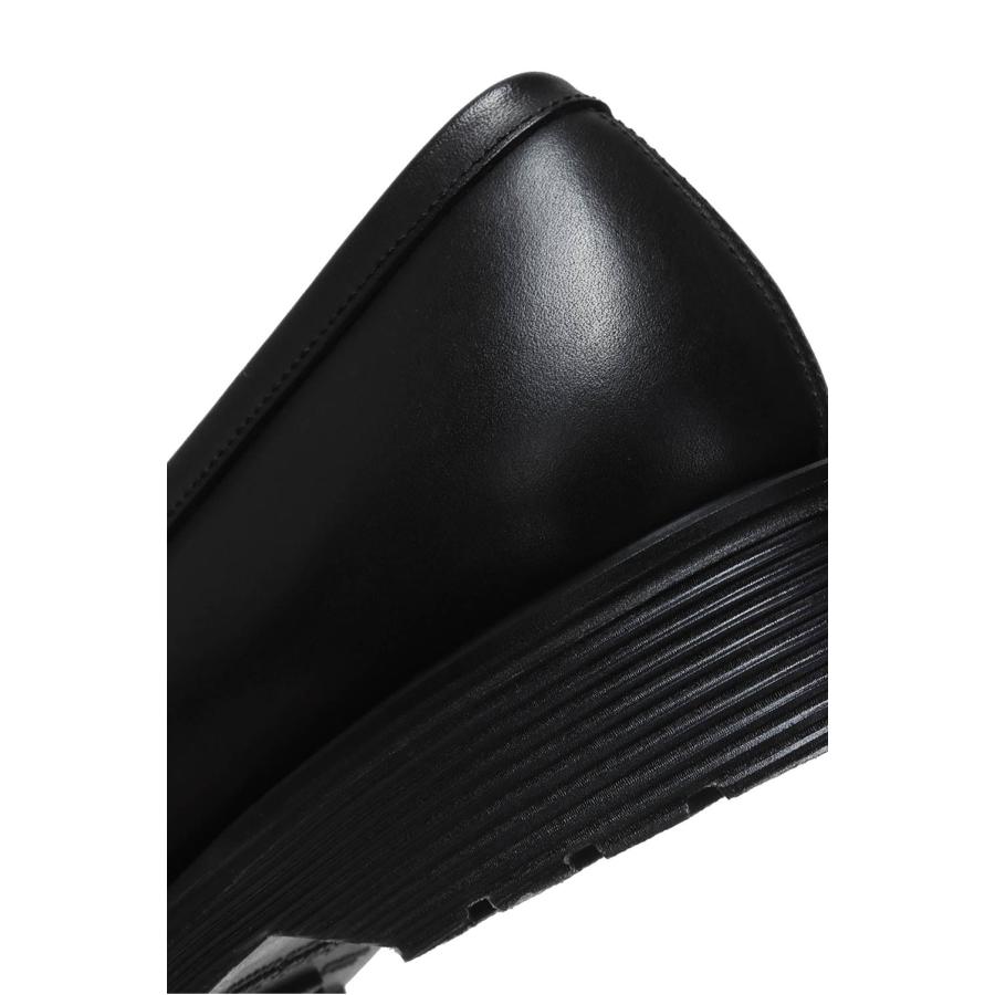 FT BIT LOAFER (LUFT SOLE) - BLACK/BLACK / STEER (FTC2534003) foot the coacher(フットザコーチャー) | foot the coacher | 06