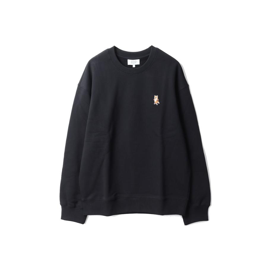 【P5倍】STANDING FOX COMFORT SWEATSHIRT - BLACK (PM00311KM0341) Maison Kitsune -Men-(メゾンキツネ) | 