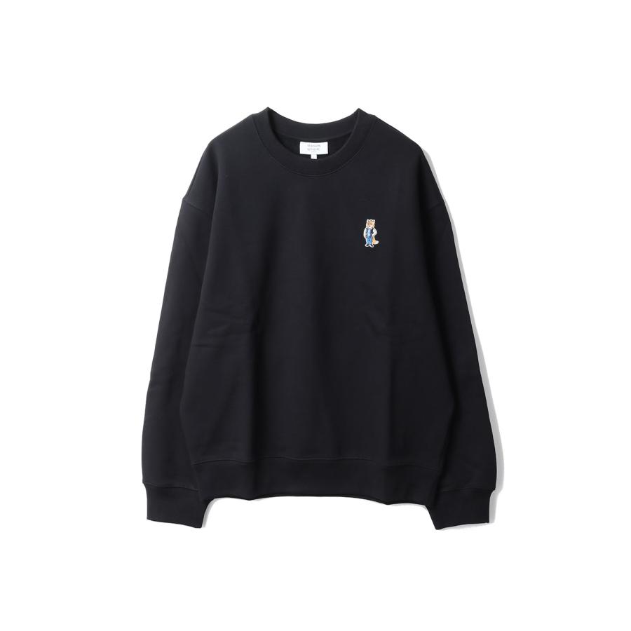 【P5倍】DRESSED FOX COMFORT SWEATSHIRT - BLACK (PM00310KM0341) Maison Kitsune -Men-(メゾンキツネ) | 