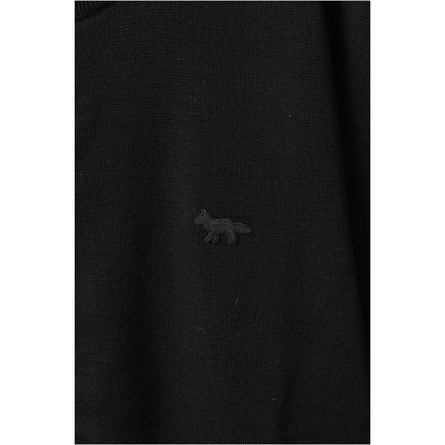 【P5倍】TECHNICAL MERINO WOOL KNITTED JACKET - BLACK (PM02113KT1168) Maison Kitsune -Men-(メゾンキツネ) |  | 02