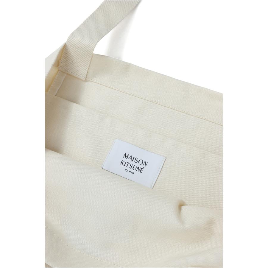 【P5倍】DRESSED FOX TOTE - ECRU (PM05107WW9042) Maison Kitsune -Men-(メゾンキツネ) |  | 01