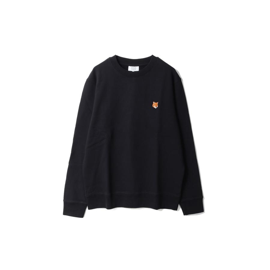 【P5倍】FOX HEAD REGULAR SWEATSHIRT - BLACK (PM00303KM0340) Maison Kitsune -Men-(メゾンキツネ) | 