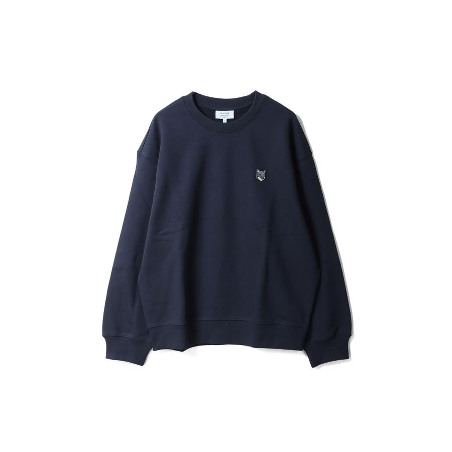 【P5倍】FOX HEAD COMFORT SWEATSHIRT - CLASSIC NAVY (PM00304KM0341) Maison Kitsune -Men-(メゾンキツネ) | 