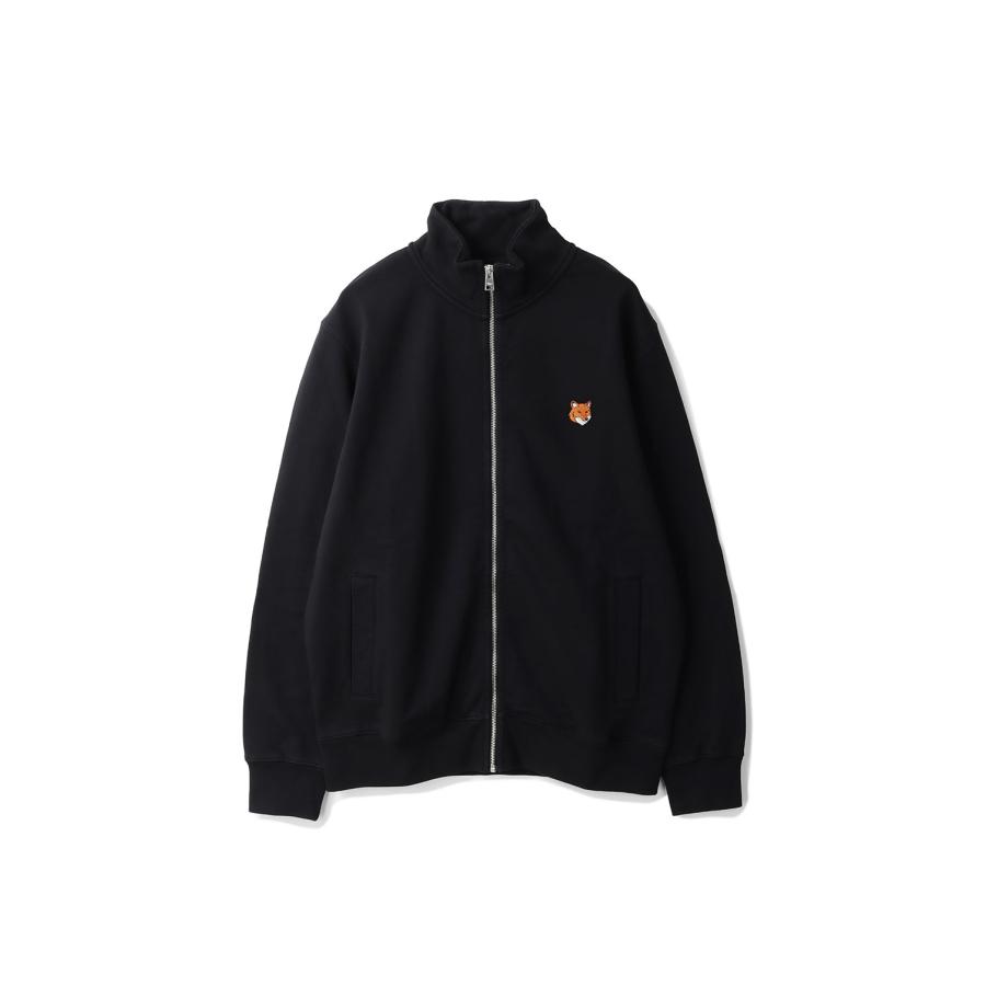 【P5倍】FOX HEAD ZIPPED REGULAR SWEATSHIRT - BLACK (PM02134KM0340) Maison Kitsune -Men-(メゾンキツネ) | 