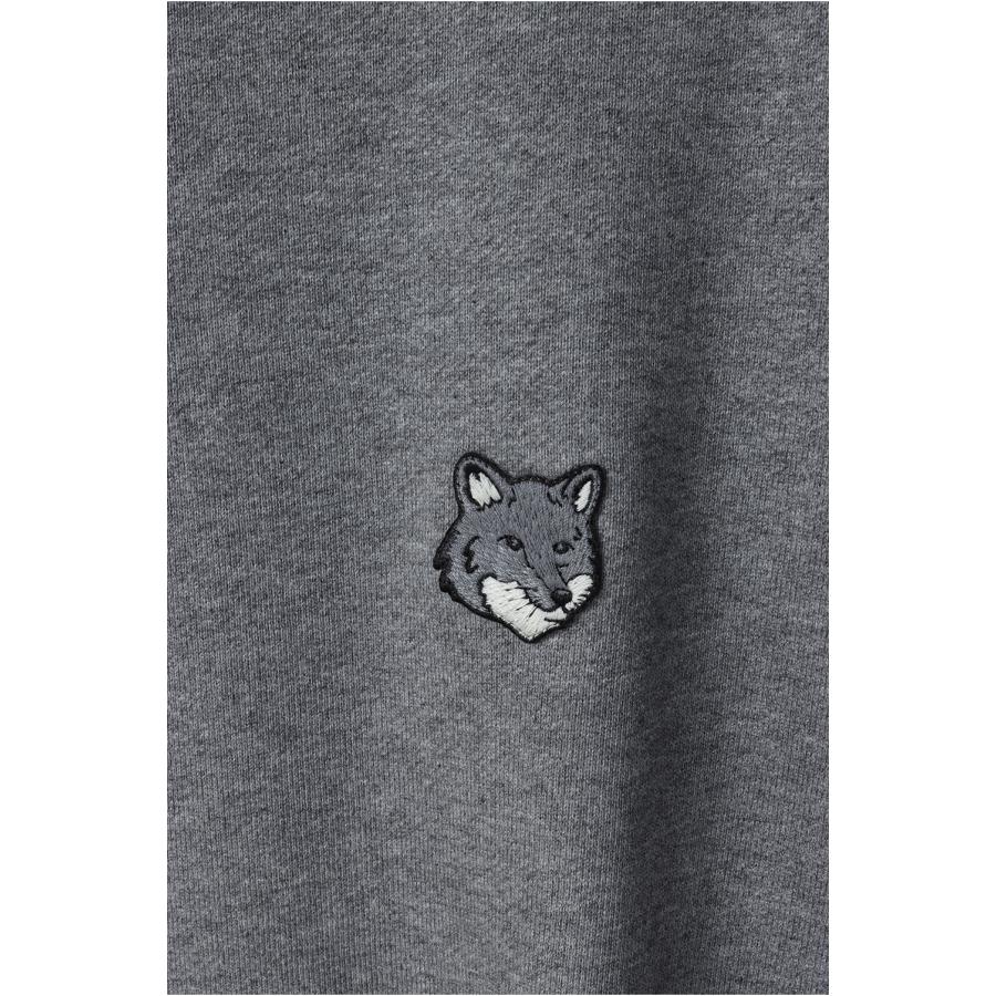 【P5倍】FOX HEAD COMFORT HOODIE - MEDIUM GREY MELANGE (PM00703KM0341) Maison Kitsune -Men-(メゾンキツネ) |  | 02