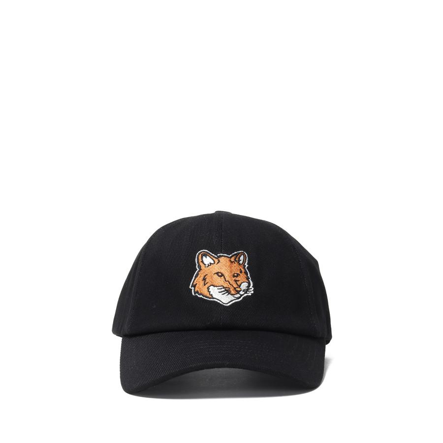 【P5倍】FOX HEAD CAP - BLACK (PM06100WW0096) Maison Kitsune -Men-(メゾンキツネ) |  | 01