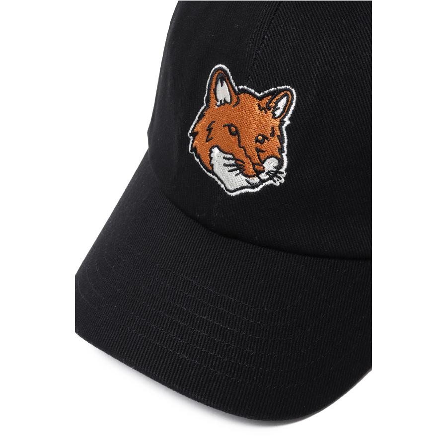 【P5倍】FOX HEAD CAP - BLACK (PM06100WW0096) Maison Kitsune -Men-(メゾンキツネ) |  | 03