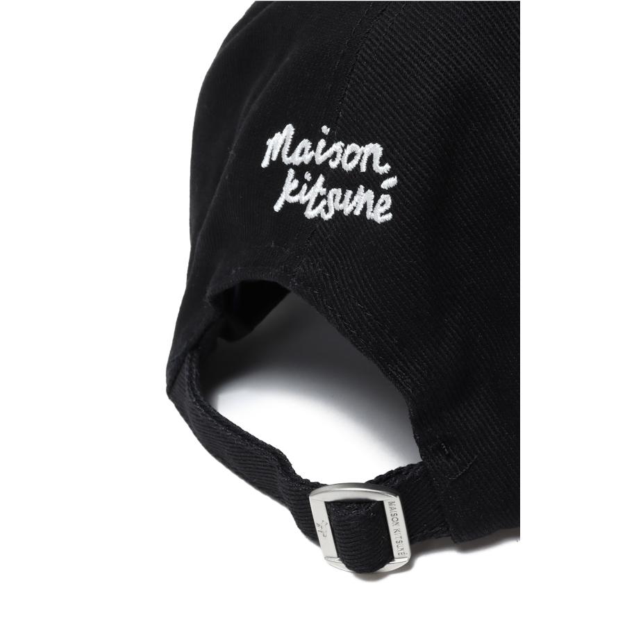 【P5倍】FOX HEAD CAP - BLACK (PM06100WW0096) Maison Kitsune -Men-(メゾンキツネ) |  | 04