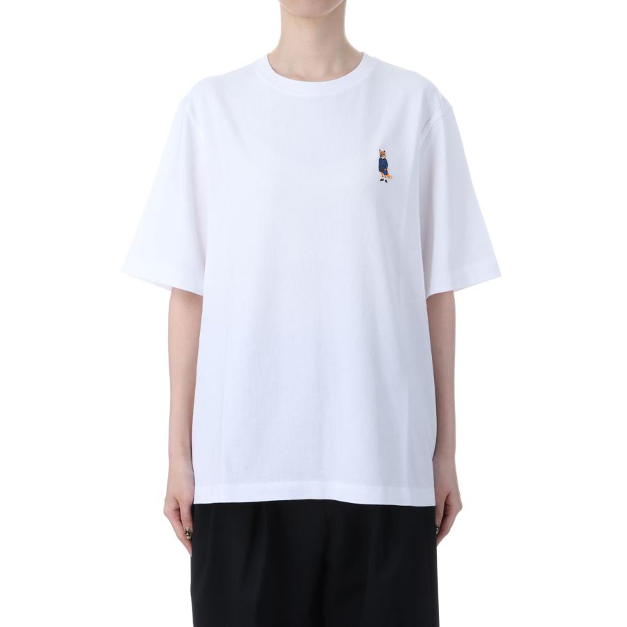 【P5倍】DRESSED FOX COMFORT TEE-SHIRT - WHITE (PW00121KJ0119) Maison Kitsune -Women-(メゾンキツネ) | 