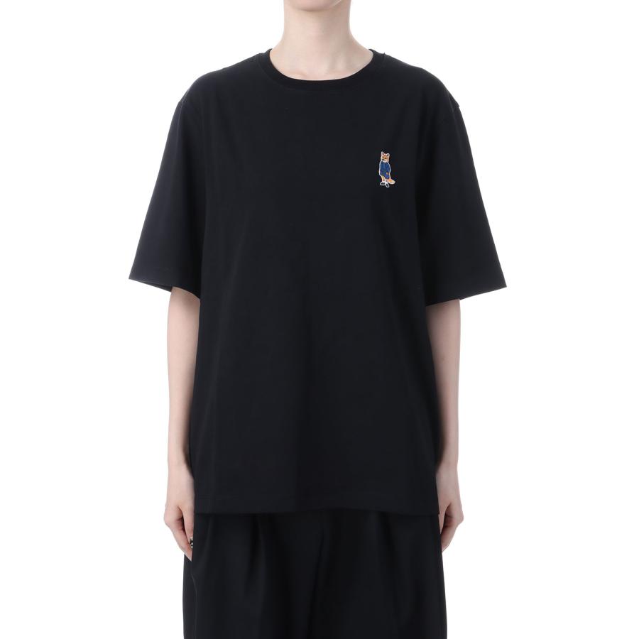 【P5倍】DRESSED FOX COMFORT TEE-SHIRT - BLACK (PW00121KJ0119) Maison Kitsune -Women-(メゾンキツネ) | 