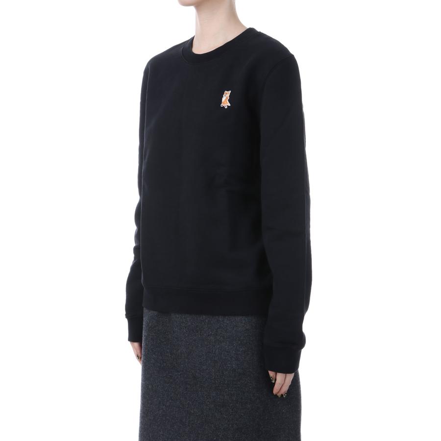 【P5倍】LADY FOX REGULAR SWEATSHIRT - BLACK (PW00320KM0340) Maison Kitsune -Women-(メゾンキツネ) |  | 01