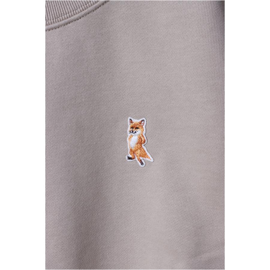 【P5倍】LADY FOX CROPPED SWEATSHIRT - FEATHER BEIGE (PW00318KM0341) Maison Kitsune -Women-(メゾンキツネ) |  | 07
