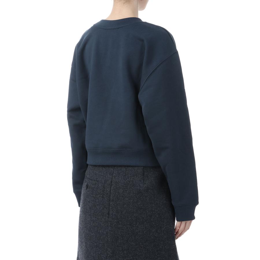 【P5倍 / SALE】LADY FOX CROPPED SWEATSHIRT - DARK NAVY (PW00318KM0341) Maison Kitsune -Women-(メゾンキツネ) |  | 02