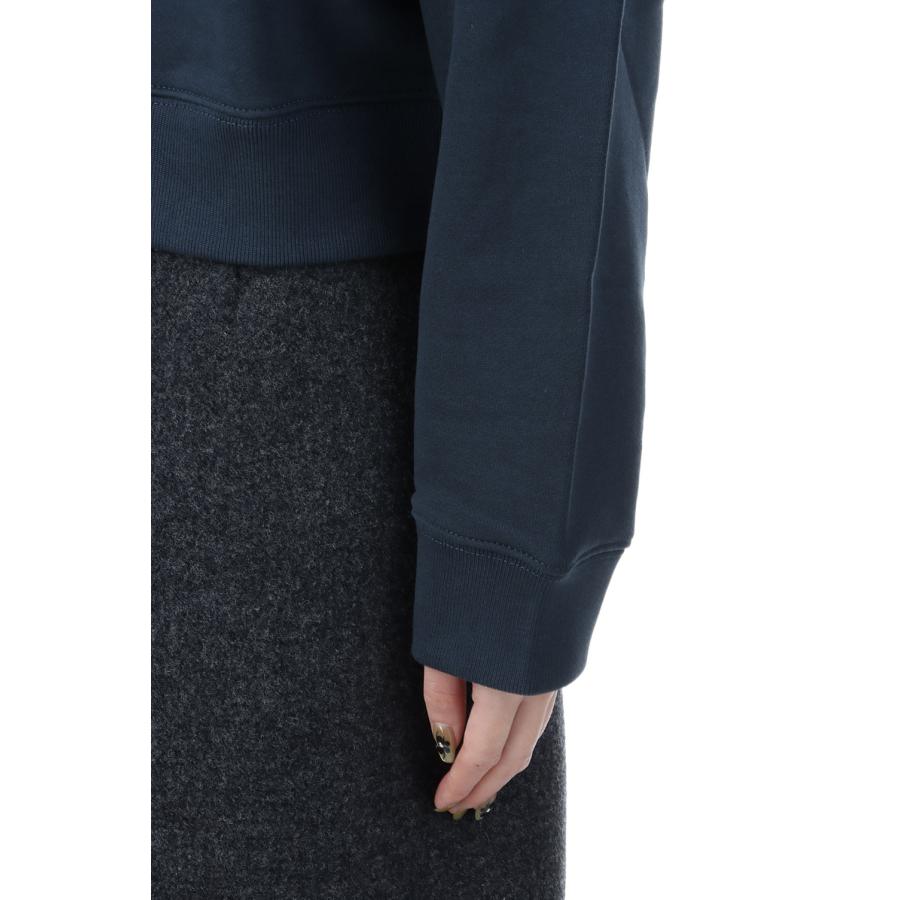 【P5倍 / SALE】LADY FOX CROPPED SWEATSHIRT - DARK NAVY (PW00318KM0341) Maison Kitsune -Women-(メゾンキツネ) |  | 04