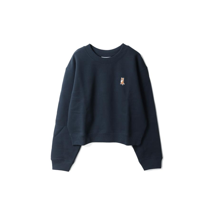 【P5倍】LADY FOX CROPPED SWEATSHIRT - DARK NAVY (PW00318KM0341) Maison Kitsune -Women-(メゾンキツネ) |  | 05