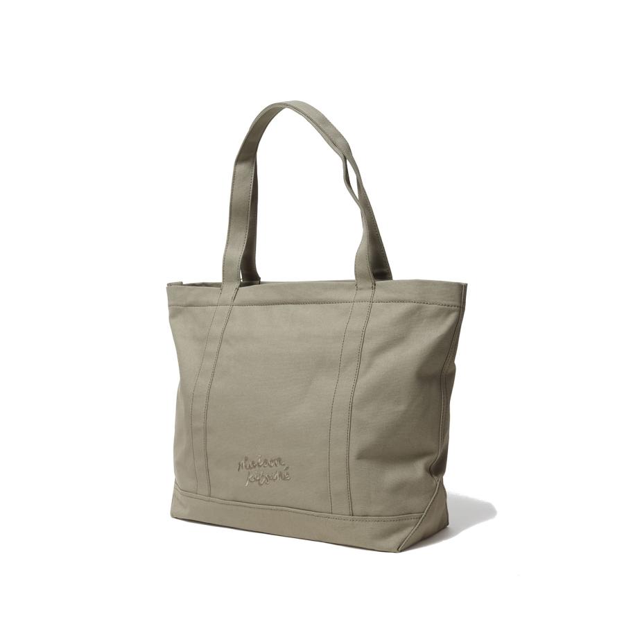 【P5倍】FOX HEAD LARGE TOTE - LAUREL GREEN (LW05104WW0107) Maison Kitsune -Women-(メゾンキツネ) |  | 03