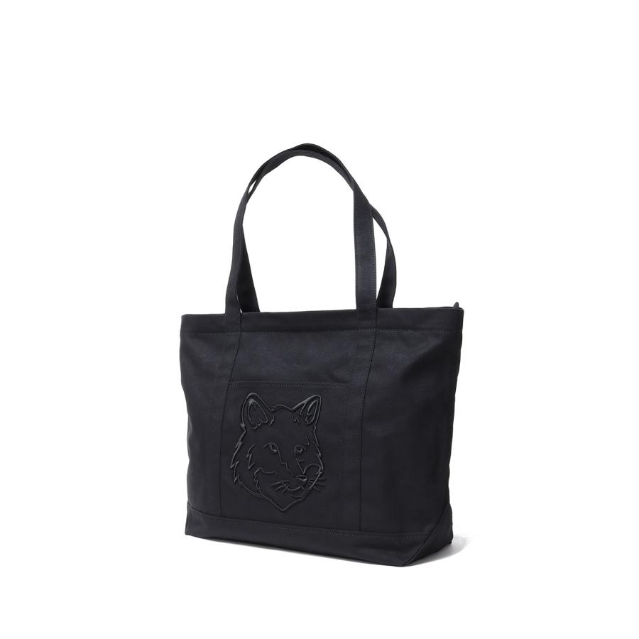 【P5倍】FOX HEAD LARGE TOTE - BLACK (LW05104WW0107) Maison Kitsune -Women-(メゾンキツネ) |  | 02