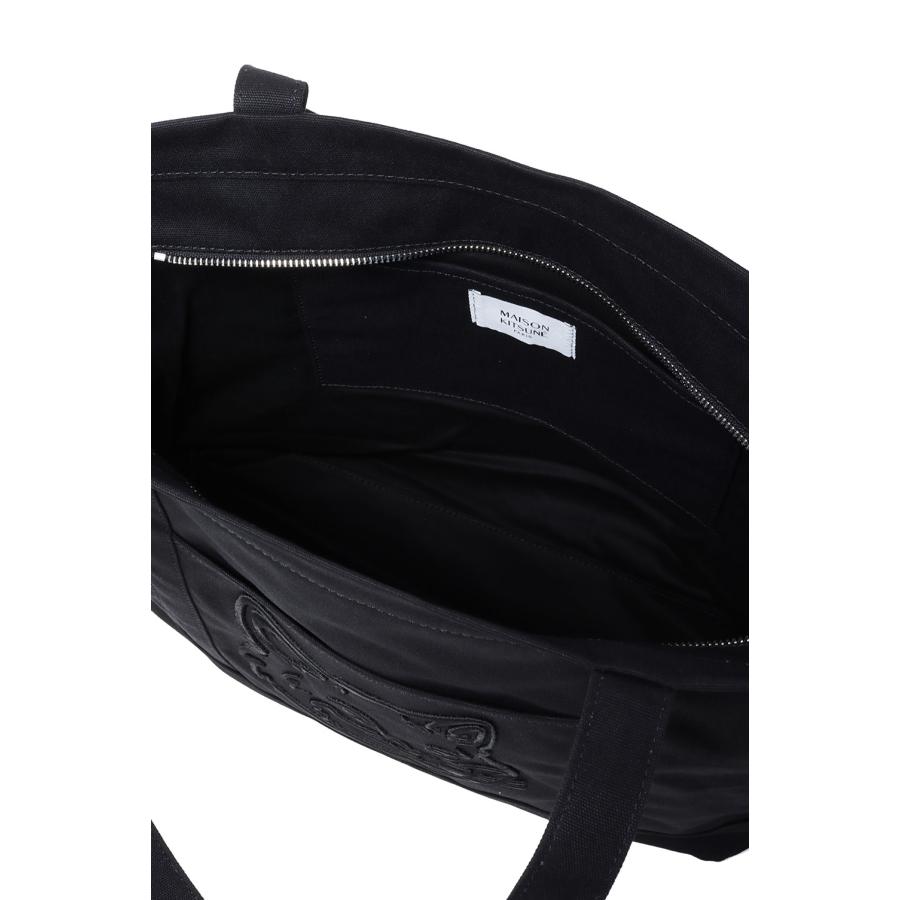 【P5倍】FOX HEAD LARGE TOTE - BLACK (LW05104WW0107) Maison Kitsune -Women-(メゾンキツネ) |  | 05
