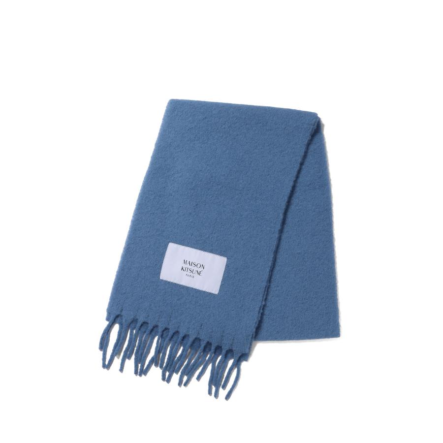 【P5倍】ALPACA SCARF - POWDER BLUE (LM06206WA0022) Maison Kitsune -Women-(メゾンキツネ) | 