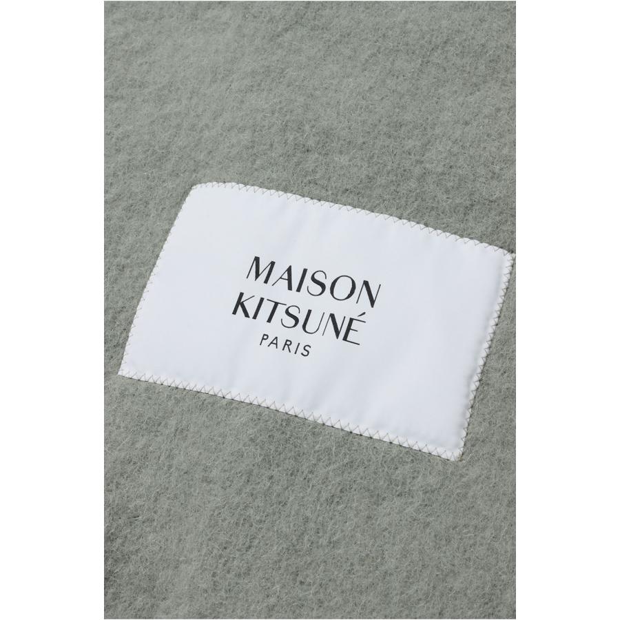 【P5倍】ALPACA SCARF - LAUREL GREEN (LM06206WA0022) Maison Kitsune -Women-(メゾンキツネ) |  | 02