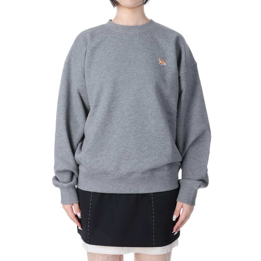【P5倍】BABY FOX COMFORT SWEATSHIRT - MEDIUM GREY MELANGE (PW00307KM0341) Maison Kitsune -Women-(メゾンキツネ) |  | 03
