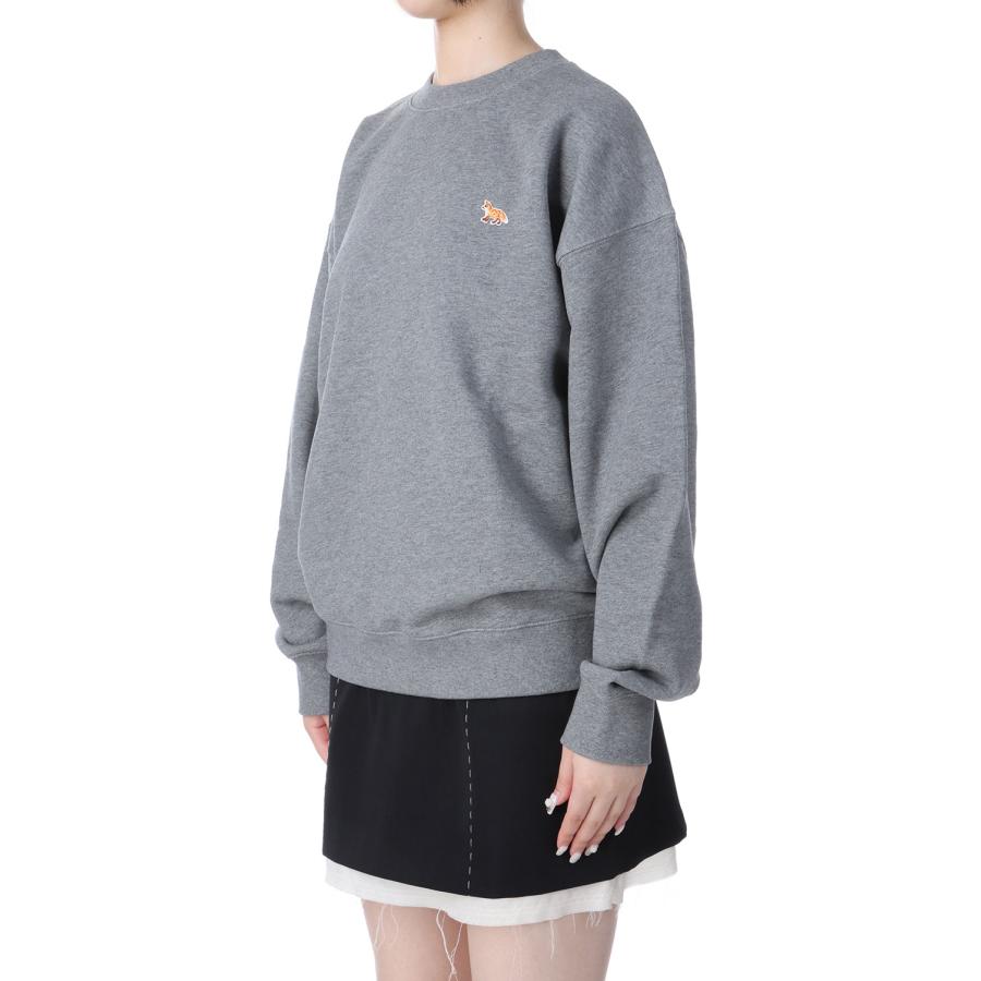 【P5倍】BABY FOX COMFORT SWEATSHIRT - MEDIUM GREY MELANGE (PW00307KM0341) Maison Kitsune -Women-(メゾンキツネ) |  | 04