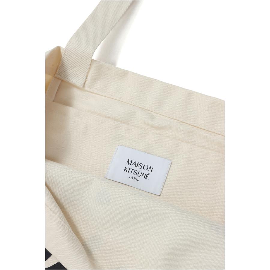 MAISON KITSUNE HANDWRITING TOTE - ECRU (PW05124WW9042) Maison Kitsune -Women-(メゾンキツネ) |  | 01