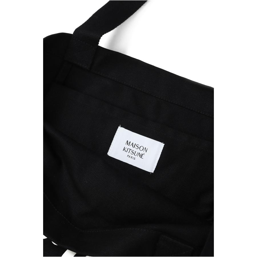 MAISON KITSUNE HANDWRITING TOTE - BLACK (PW05124WW9042) Maison Kitsune -Women-(メゾンキツネ) |  | 02