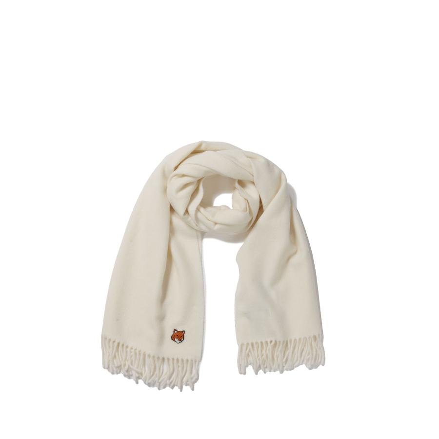 【P5倍】FOX HEAD SCARF - PAPER (PM06201WB0044) Maison Kitsune -Women-(メゾンキツネ) |  | 01