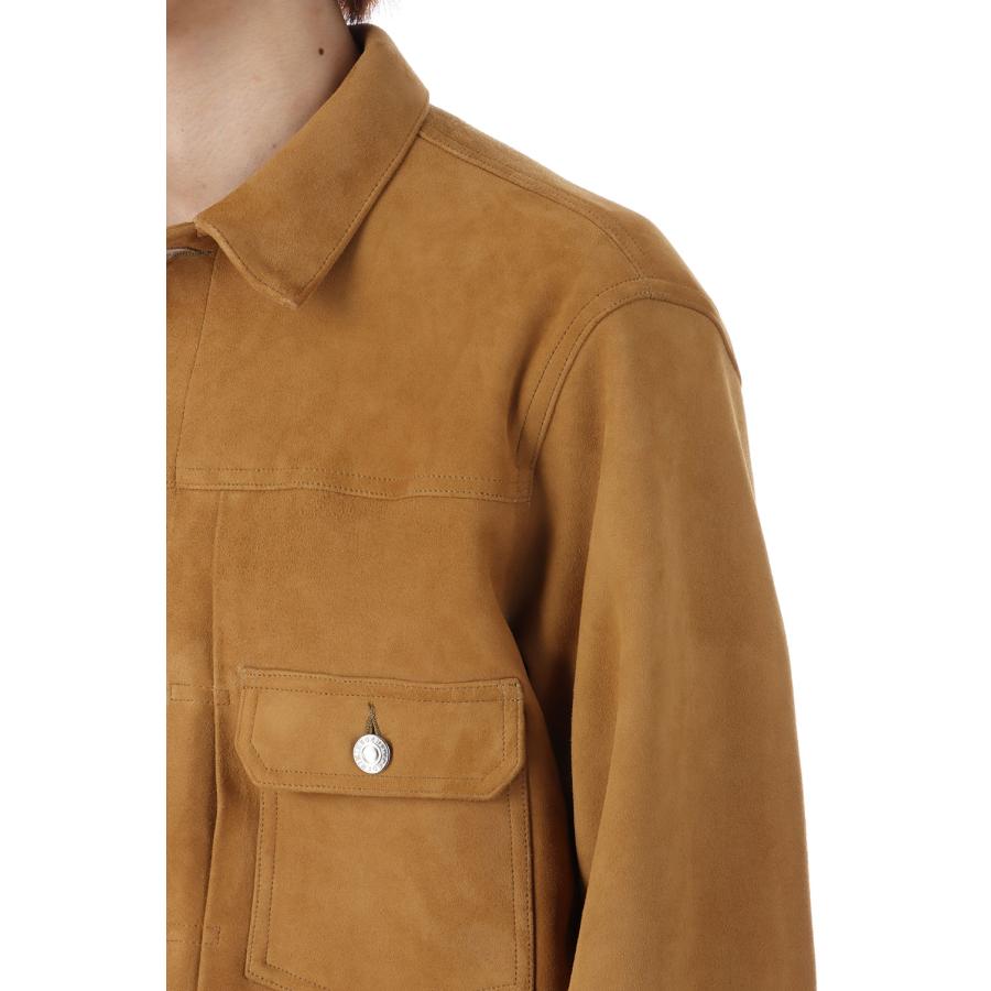 【P2倍 / SALE】Sheep Suede Trucker JKT - CML (2509-8003) Minedenim(マインデニム) |  | 11