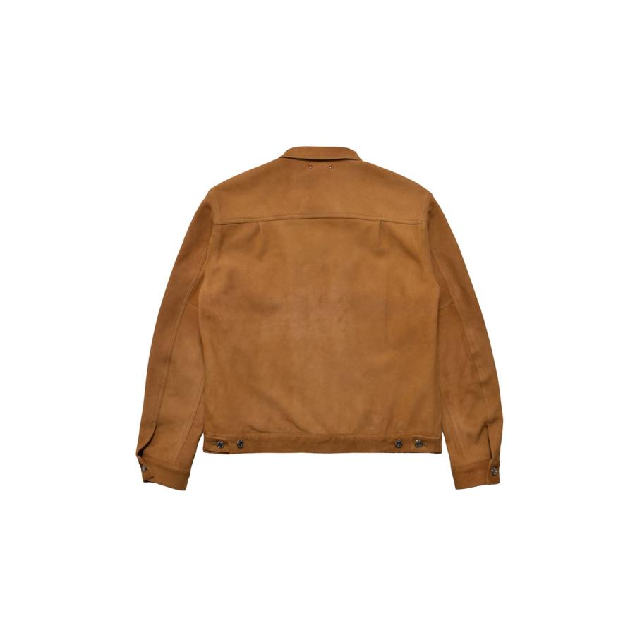 【P2倍 / SALE】Sheep Suede Trucker JKT - CML (2509-8003) Minedenim(マインデニム) |  | 01