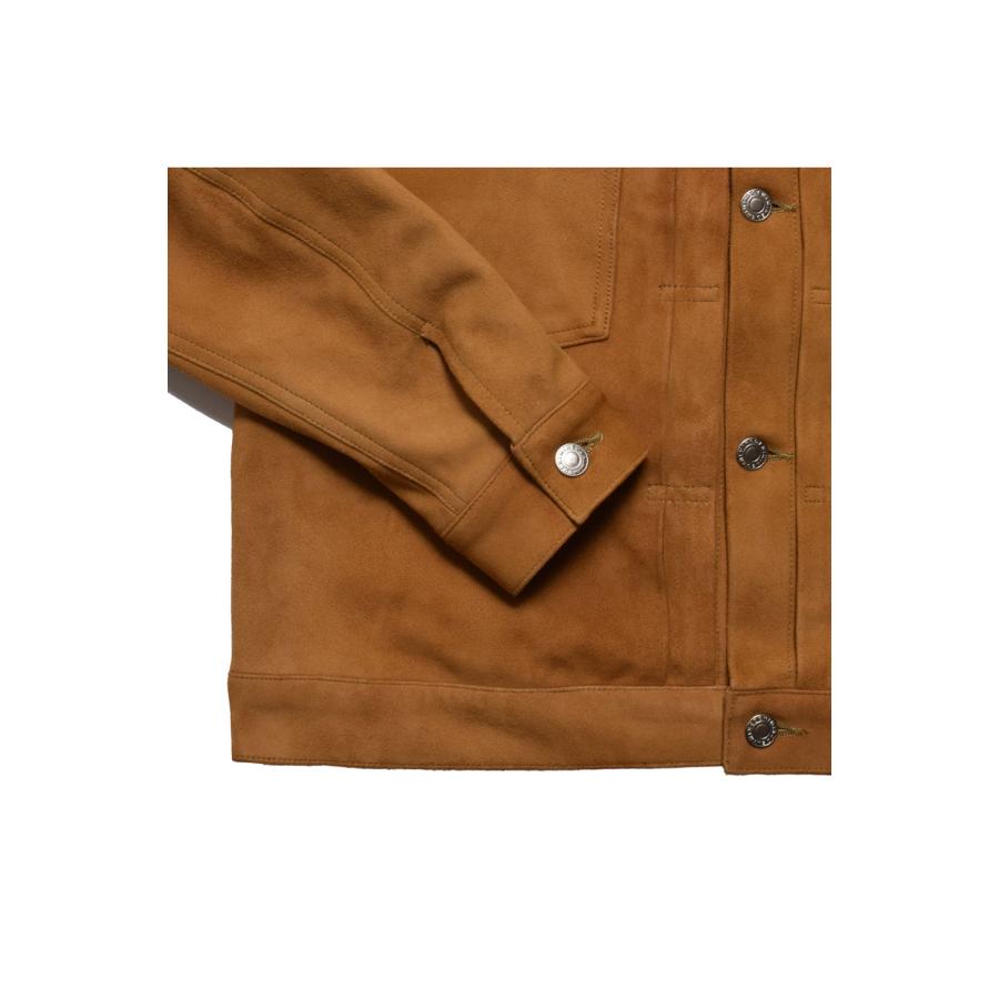 【P2倍 / SALE】Sheep Suede Trucker JKT - CML (2509-8003) Minedenim(マインデニム) |  | 04