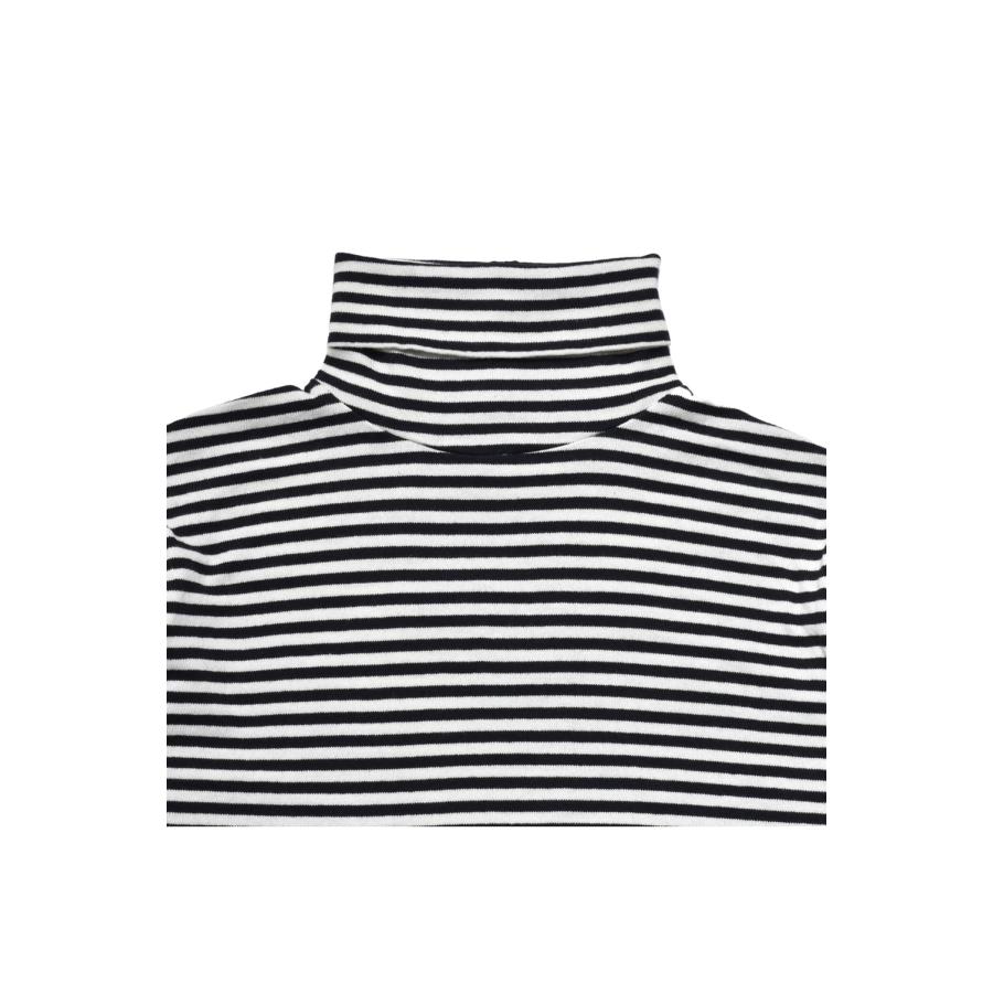 【P2倍 / SALE】Marine Border Turtleneck L/S Pullover - BLT (2510-4002) Minedenim(マインデニム) |  | 02