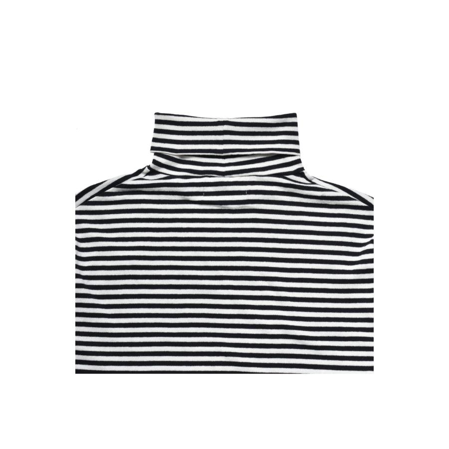 【P2倍 / SALE】Marine Border Turtleneck L/S Pullover - BLT (2510-4002) Minedenim(マインデニム) |  | 03