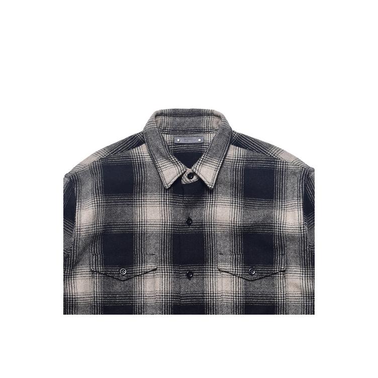 Wool Flannel Ombre Work SH - WPT (2510-5003) Minedenim(マインデニム) |  | 02
