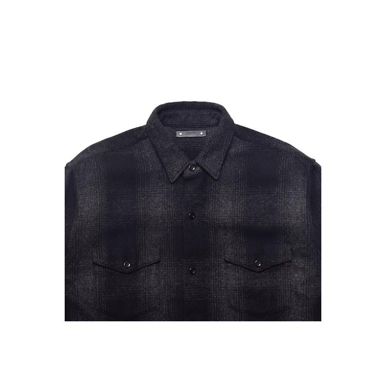 Wool Flannel Ombre Work SH - BLT (2510-5003) Minedenim(マインデニム) |  | 02