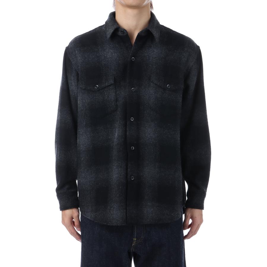 Wool Flannel Ombre Work SH - BLT (2510-5003) Minedenim(マインデニム) |  | 07