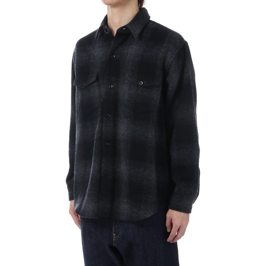Wool Flannel Ombre Work SH - BLT (2510-5003) Minedenim(マインデニム) |  | 08