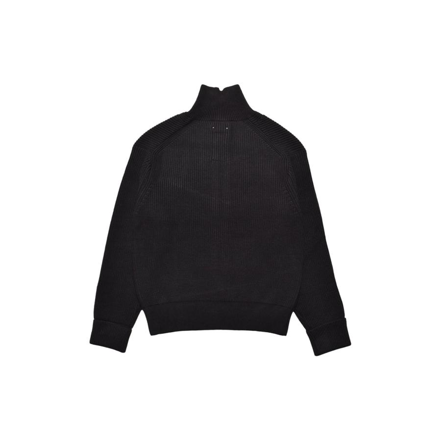 【P2倍】Heavyweight Trucker Knit Blouson - BLK (2510-6001) Minedenim(マインデニム) |  | 01