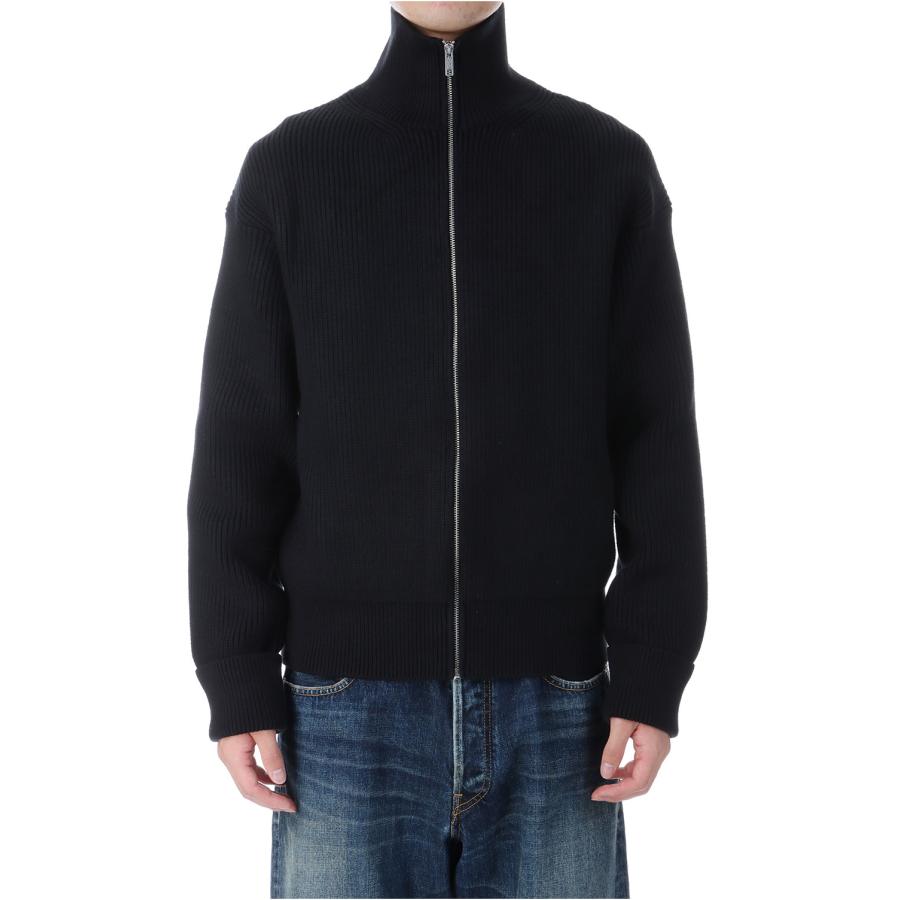 【P2倍】Heavyweight Trucker Knit Blouson - BLK (2510-6001) Minedenim(マインデニム) |  | 07