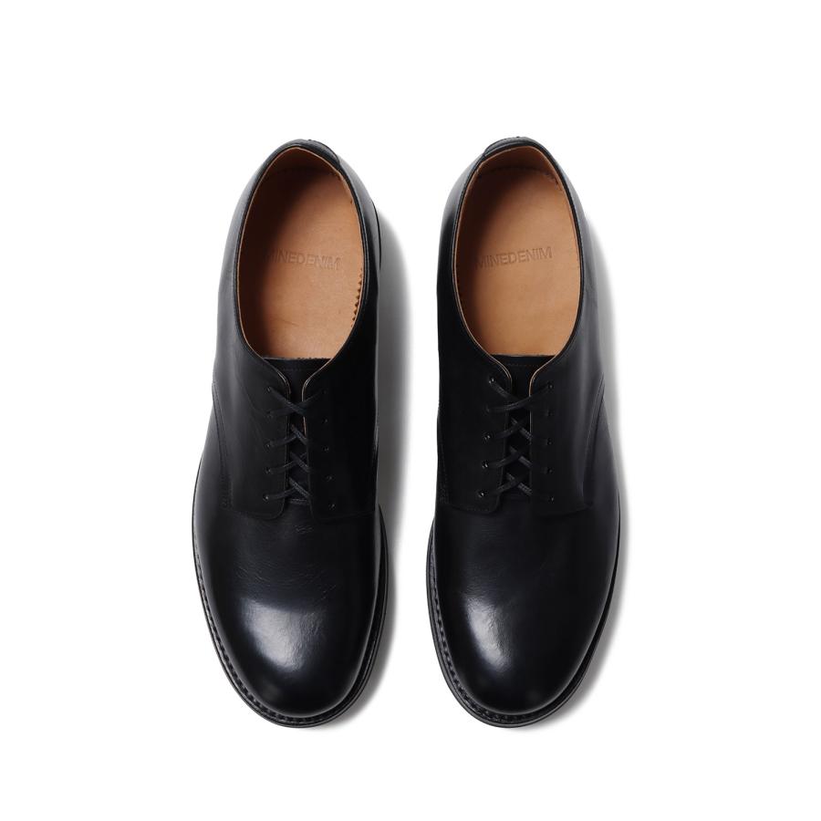 【P2倍 / SALE】Leather Officer Shoes - BLK (MGK-009) Minedenim(マインデニム) |  | 08