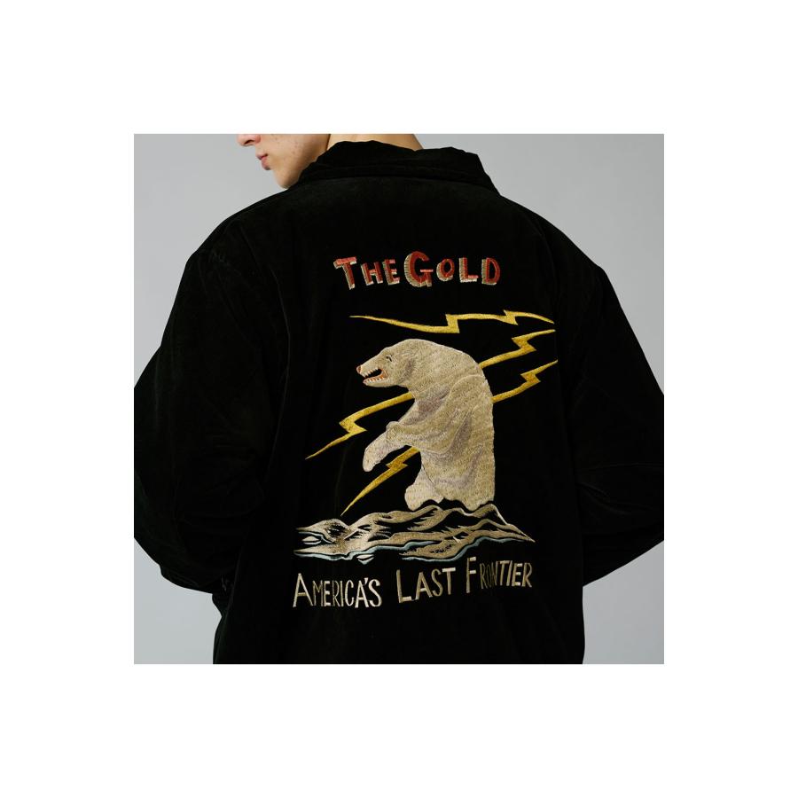 【P5倍 / SALE】VELVETEEN ALASKA JACKET - BLACK (GL15678) Gold(ゴールド) |  | 13